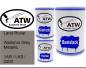 Preview: Land-Rover, Waitomo Grey Metallic, 1AR / LKS / 2200: 500ml Lackdose + 500ml Klarlack + 250ml Härter - Set, von ATW Autoteile West.